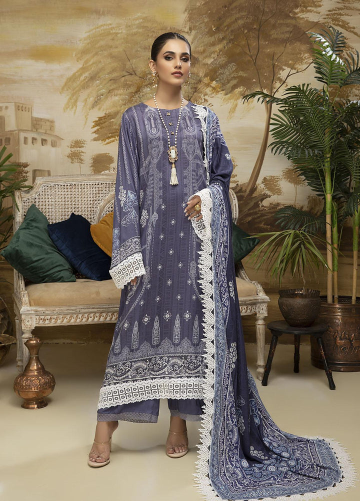 Ittehad Textiles Printed Linen Suits Unstitched 3 Piece IT21FW MURKY - Winter Collection