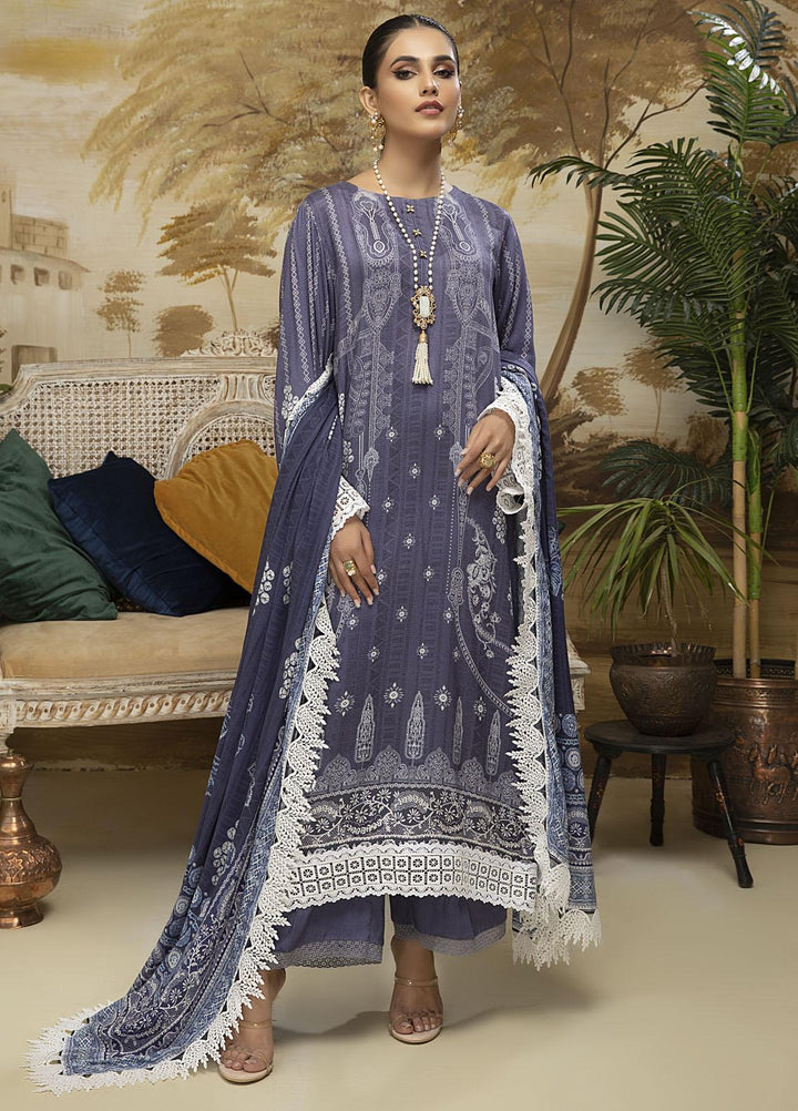 Ittehad Textiles Printed Linen Suits Unstitched 3 Piece IT21FW MURKY - Winter Collection