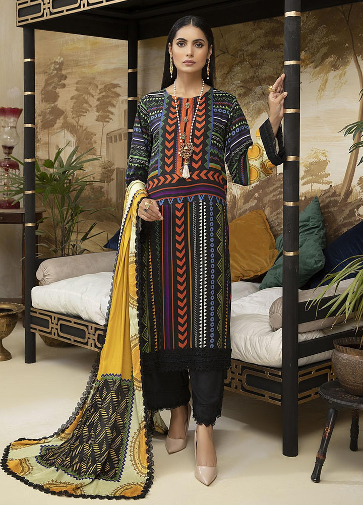 Ittehad Textiles Printed Linen Suits Unstitched 3 Piece IT21FW STRIA - Winter Collection