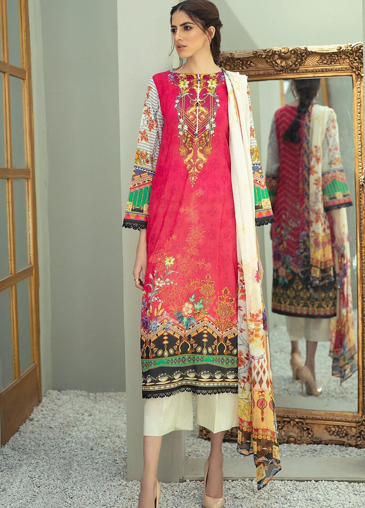 Ittehad Textiles Printed Lawn Suits Unstitched 3 Piece IT21C-2 DCL-ABANA - Spring/Summer Collection