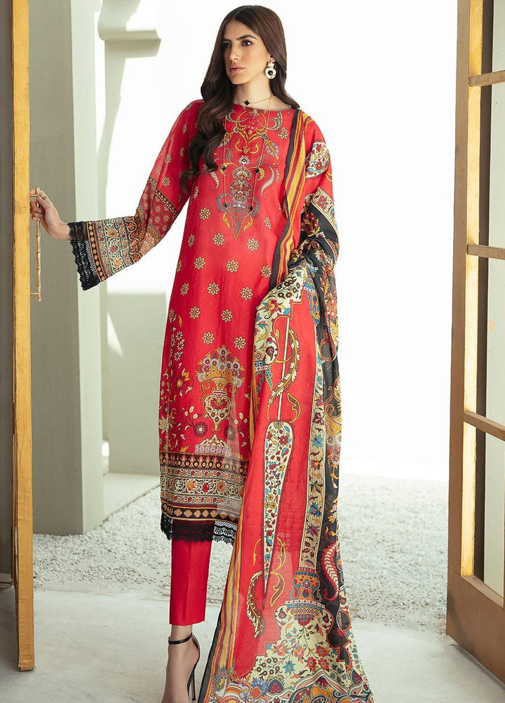 Ittehad Textiles Printed Lawn Suits Unstitched 3 Piece IT21C-2 DCL-ARACELI - Spring/Summer Collection