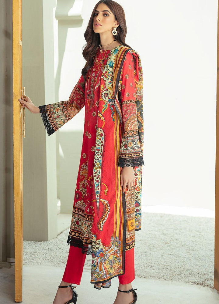 Ittehad Textiles Printed Lawn Suits Unstitched 3 Piece IT21C-2 DCL-ARACELI - Spring/Summer Collection