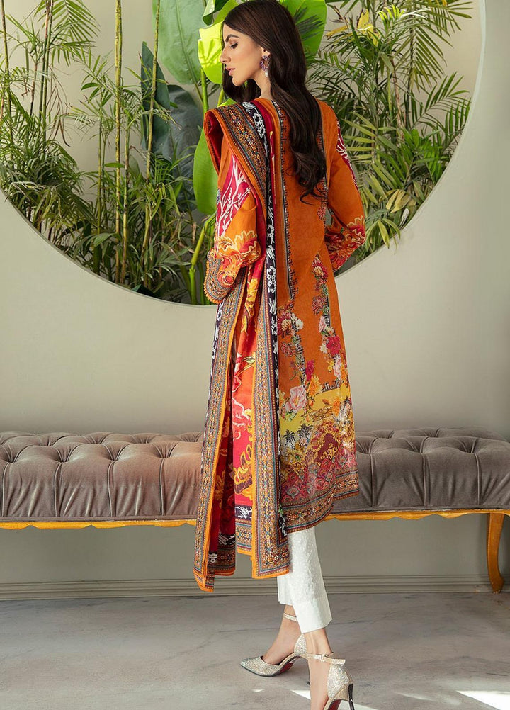 Ittehad Textiles Printed Lawn Suits Unstitched 3 Piece IT21C-2 DCL-FARAJA - Spring/Summer Collection