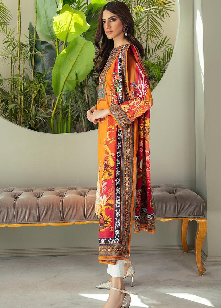 Ittehad Textiles Printed Lawn Suits Unstitched 3 Piece IT21C-2 DCL-FARAJA - Spring/Summer Collection
