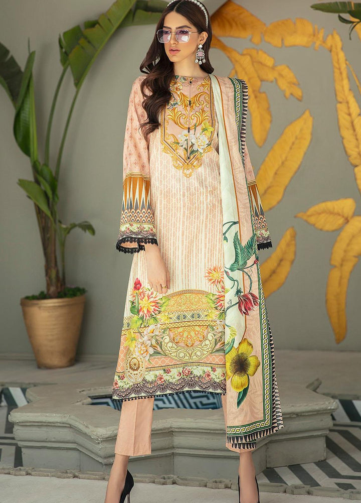 Ittehad Textiles Printed Lawn Suits Unstitched 3 Piece IT21C-2 DCL-MIESHA - Spring/Summer Collection