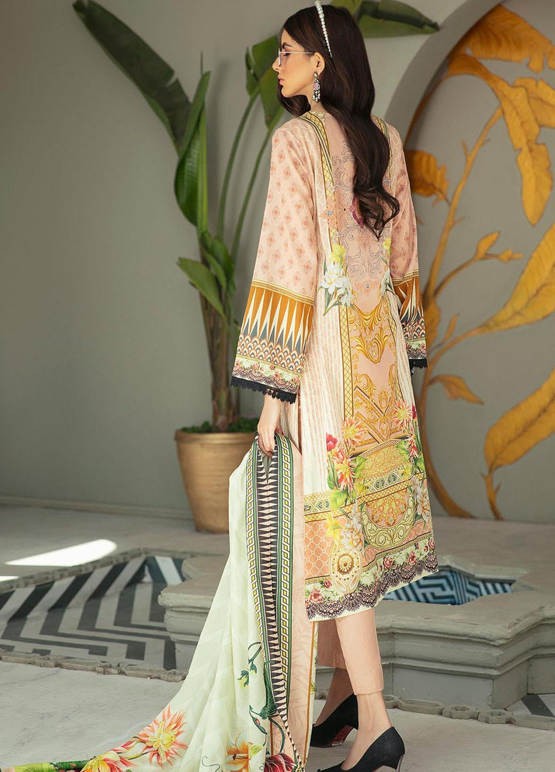 Ittehad Textiles Printed Lawn Suits Unstitched 3 Piece IT21C-2 DCL-MIESHA - Spring/Summer Collection
