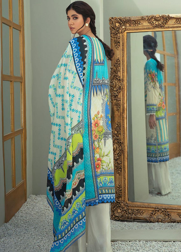Ittehad Textiles Printed Lawn Suits Unstitched 3 Piece IT21C-2 DCL-QUISHA - Spring/Summer Collection