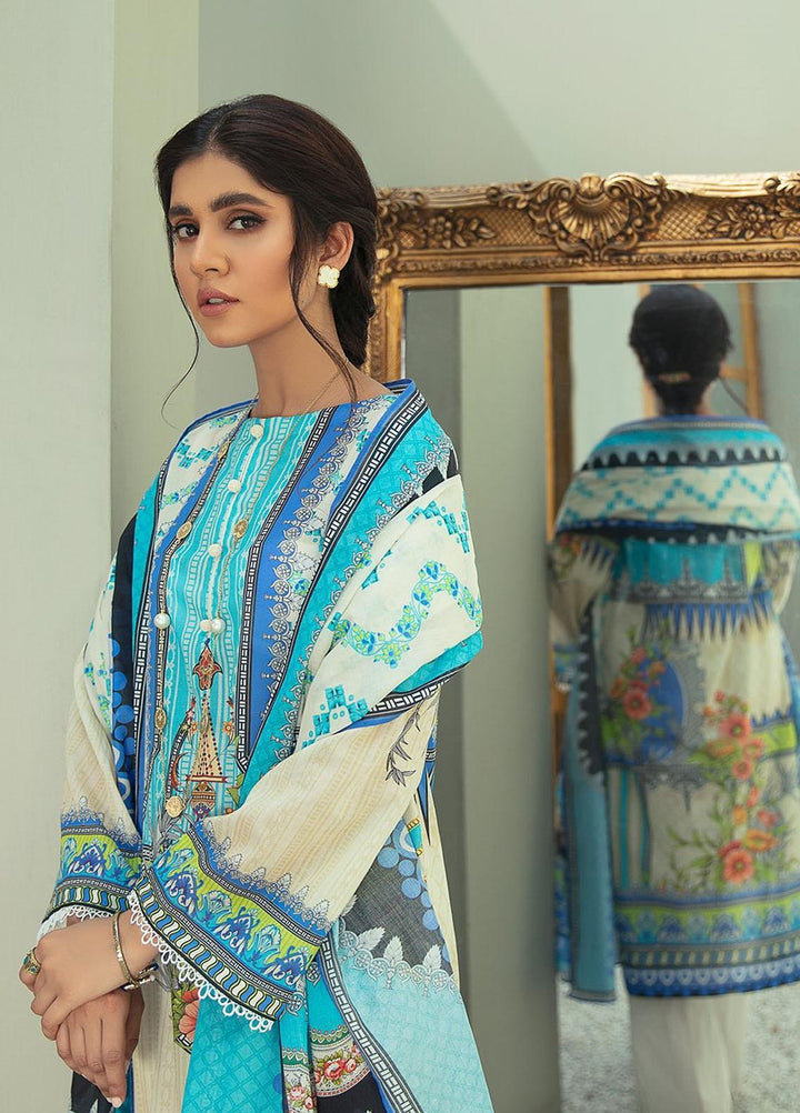 Ittehad Textiles Printed Lawn Suits Unstitched 3 Piece IT21C-2 DCL-QUISHA - Spring/Summer Collection