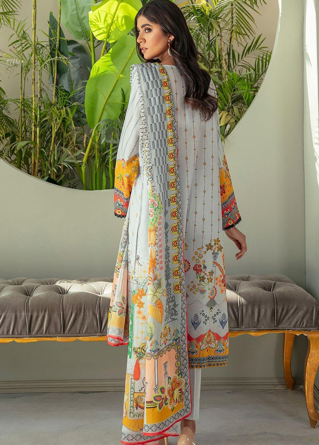 Ittehad Textiles Printed Lawn Suits Unstitched 3 Piece IT21C-2 DCL-SHONTELLE - Spring/Summer Collection