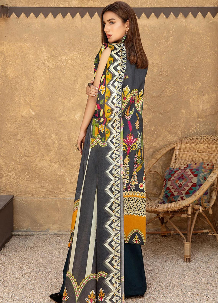 Ittehad Textiles Printed Lawn Suits Unstitched 3 Piece IT21SPS SGP-GRISACEA - Spring/Summer Collection