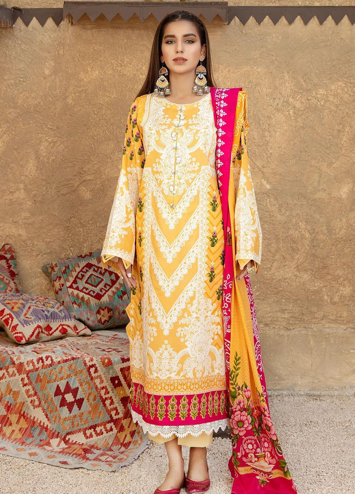 Ittehad Textiles Printed Lawn Suits Unstitched 3 Piece IT21SPS SGP-REFRESCANTE - Spring/Summer Collection