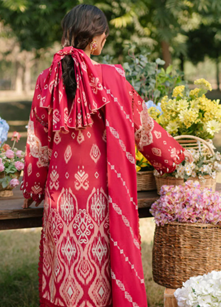 Ivy Bloom by Parishay Embroidered Lawn Suit Unstitched 3 Piece PR25IB IVY-04 - Summer Collection