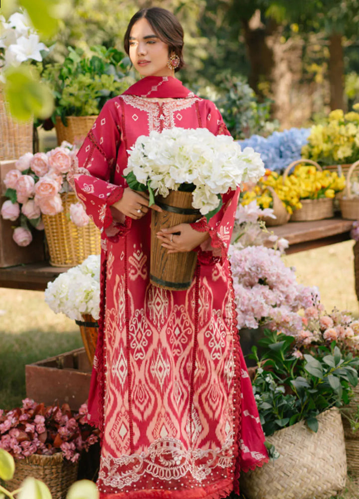 Ivy Bloom by Parishay Embroidered Lawn Suit Unstitched 3 Piece PR25IB IVY-04 - Summer Collection