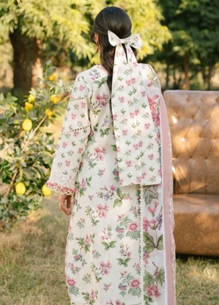 Ivy Bloom by Parishay Embroidered Lawn Suit Unstitched 3 Piece PR25IB IVY-05 - Summer Collection