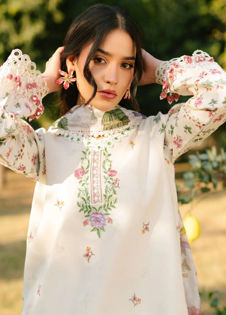 Ivy Bloom by Parishay Embroidered Lawn Suit Unstitched 3 Piece PR25IB IVY-05 - Summer Collection