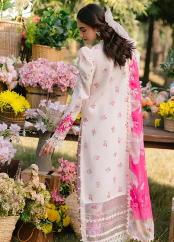Ivy Bloom by Parishay Embroidered Lawn Suit Unstitched 3 Piece PR25IB IVY-09 - Summer Collection