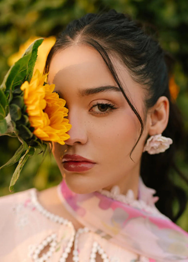 Ivy Bloom by Parishay Embroidered Lawn Suit Unstitched 3 Piece PR25IB IVY-10 - Summer Collection