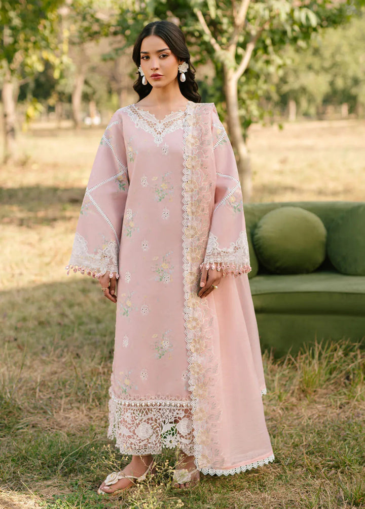 Ivy Bloom by Parishay Embroidered Lawn Suit Unstitched 3 Piece PR25IB IVY-14 - Summer Collection