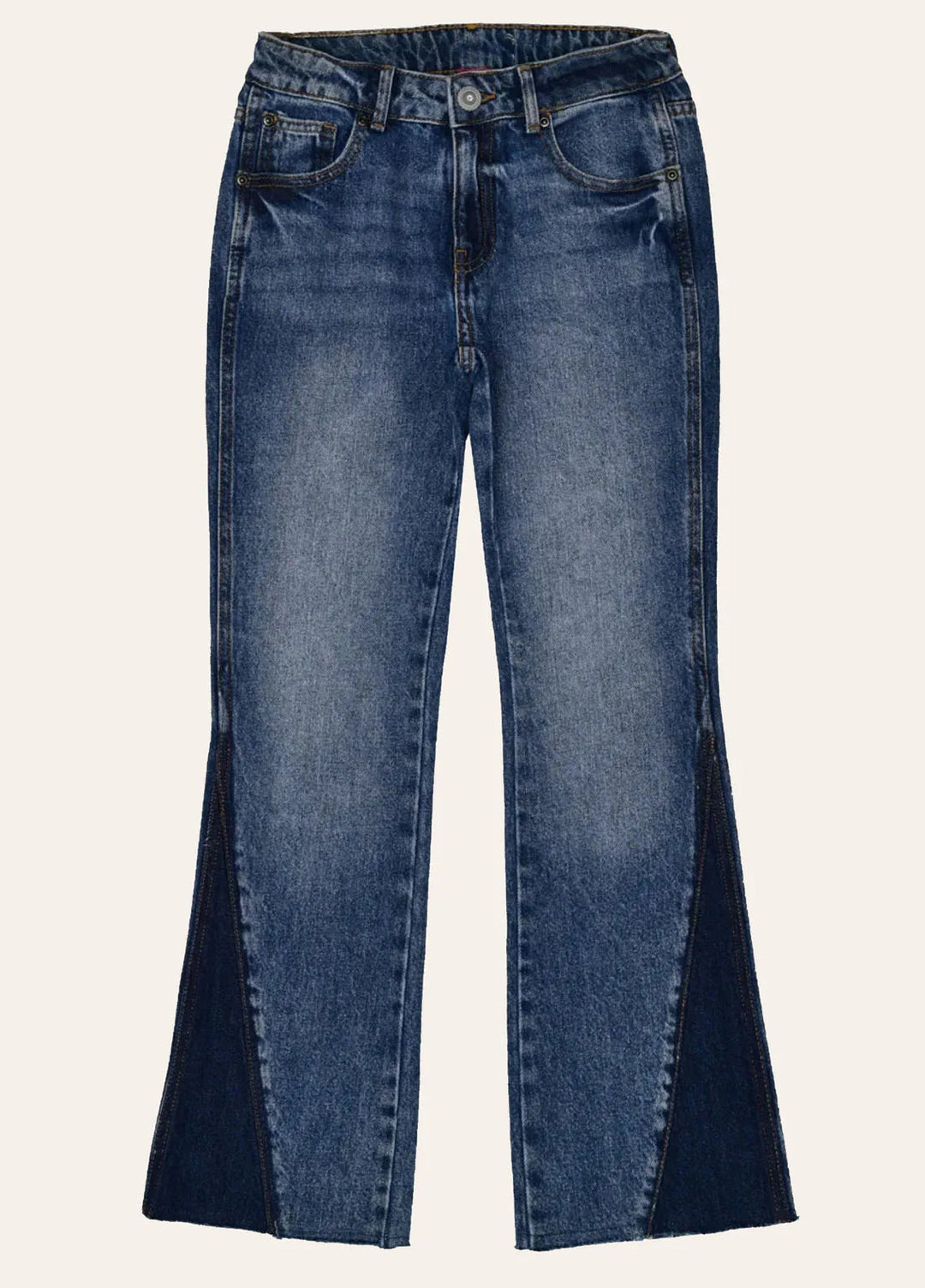 Ixample Pret Casual Denim Girls Flared Denim Jeans