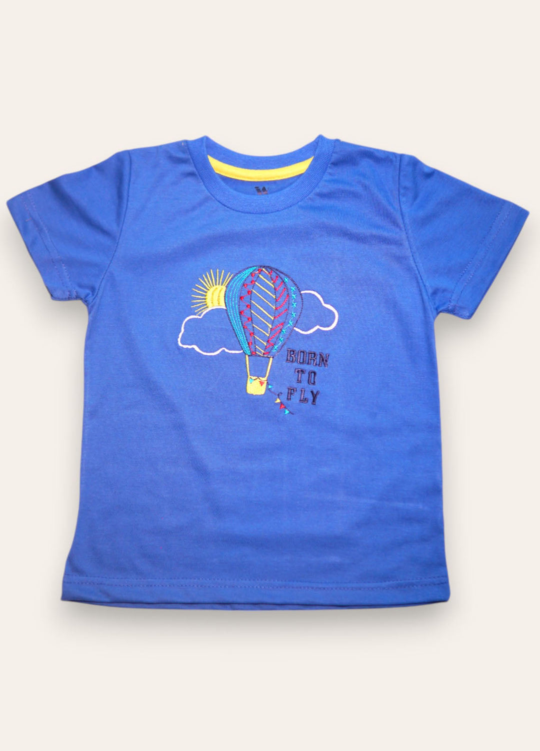 Ixample Pret Embroidered Cotton Jersey 1 Piece Born to Fly Tshirt