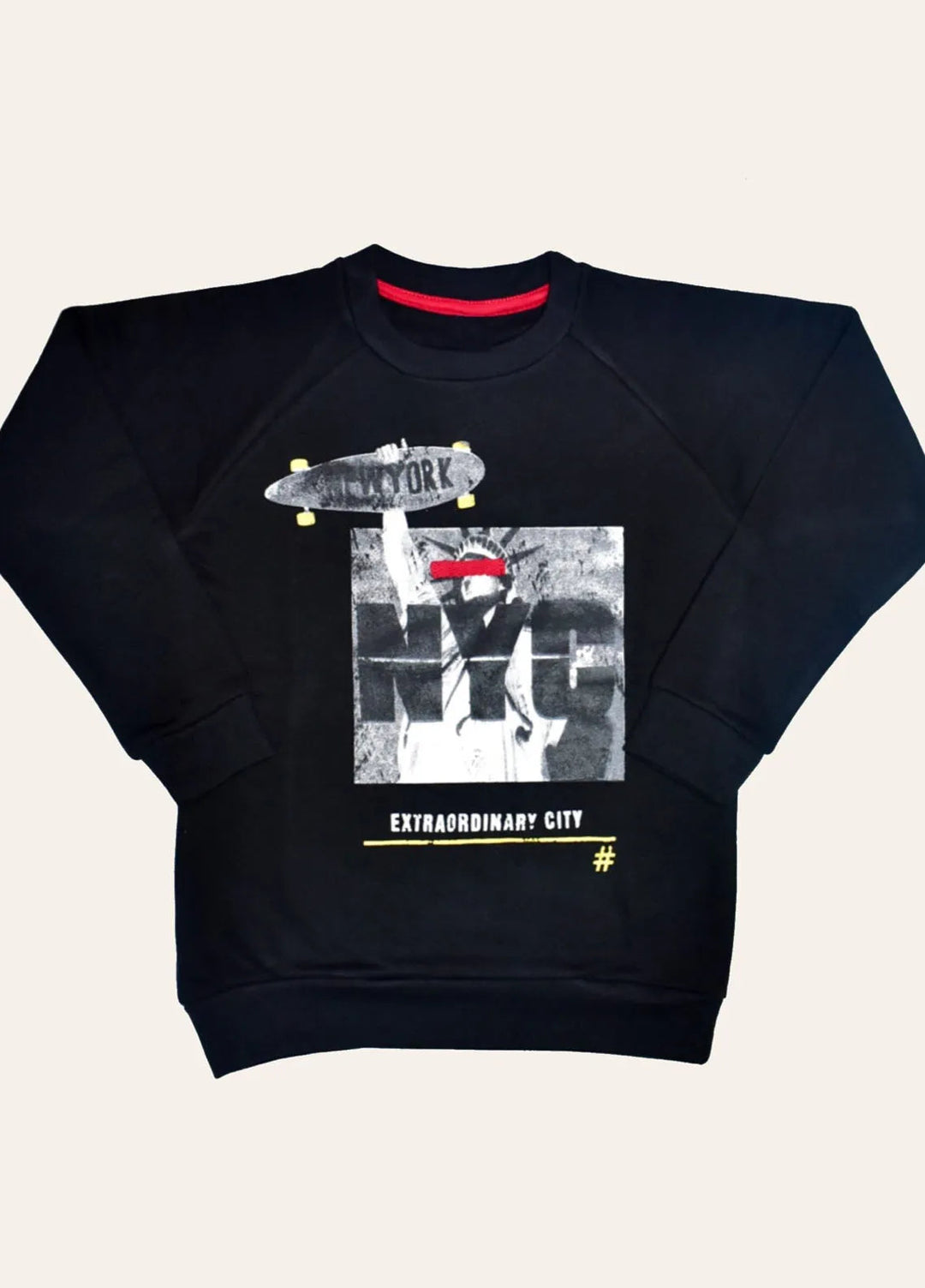 Ixample Pret Printed Terry 1 Piece Nyc Sweatshirt