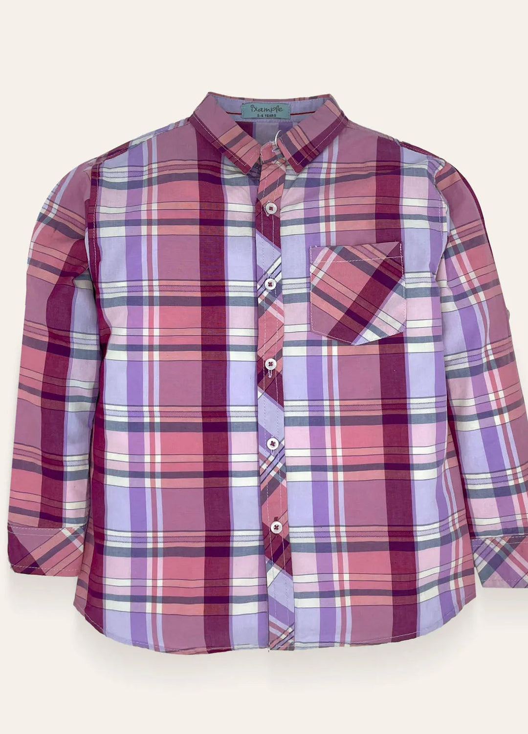 Ixample Pret Shirt Boy Check Shirt