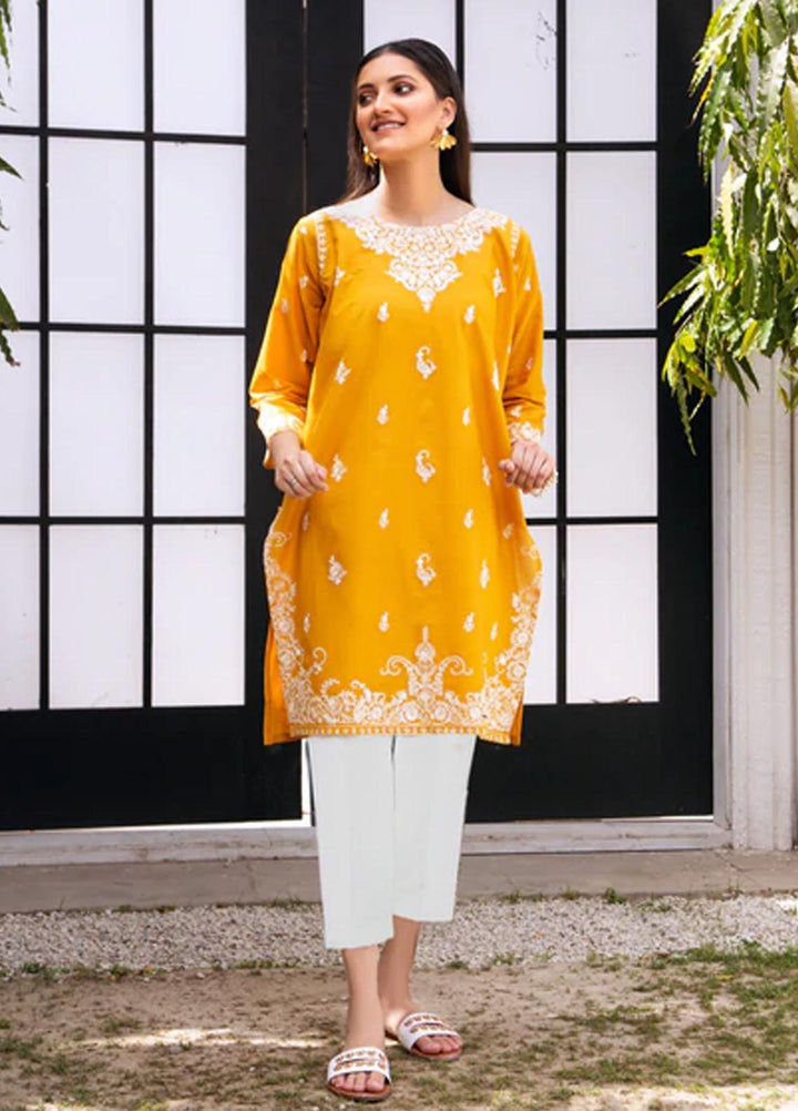 Resham Ghar Casual Pret Embroidered Cotton 2 Piece Suit RG22INP INFC-01