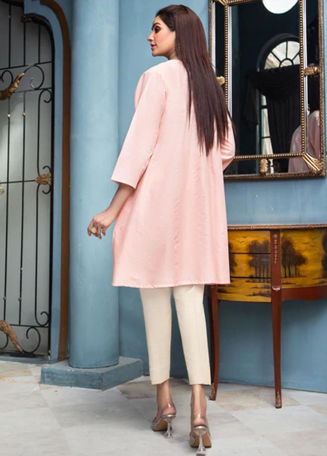Resham Ghar Casual Pret Embroidered Cotton 2 Piece Suit RG22INP INFC-04