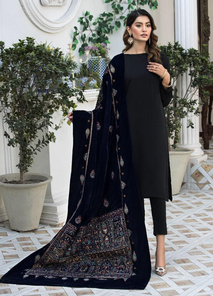 Resham Ghar  Velvet  Shawls RGVS-03 - Winter Shawls