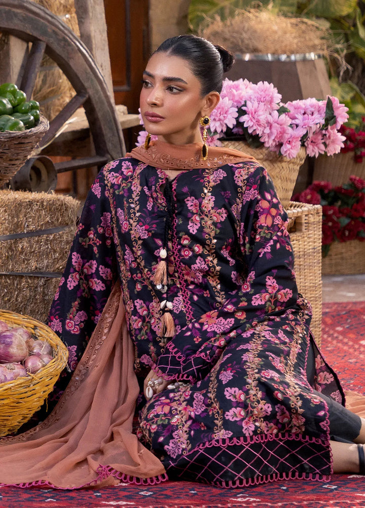 Izel by Salitex Embroidered Cambric Suits Unstitched 3 Piece SUNW6PE003UT - Fall Collection