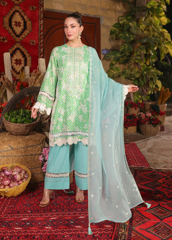 Izel by Salitex Embroidered Cambric Suits Unstitched 3 Piece SUNW6PE004UT - Fall Collection