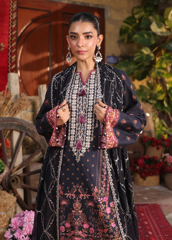 Izel by Salitex Embroidered Cambric Suits Unstitched 3 Piece SUNW6PE008UT - Fall Collection