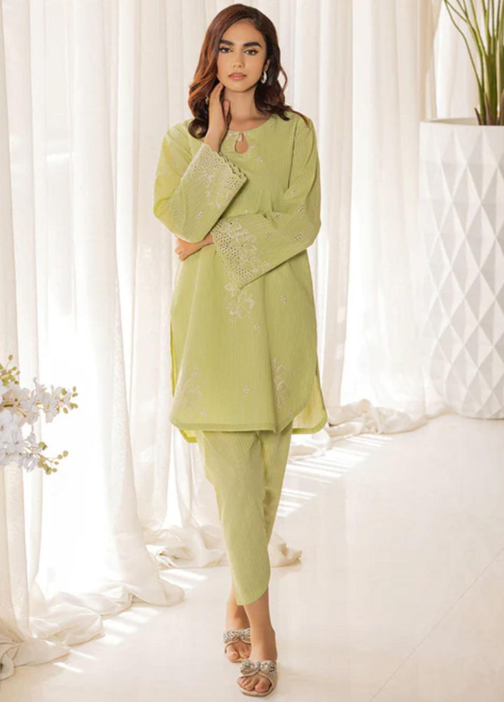 Izel Pret Casual Cotton 2 Piece Suit IZL23P TUBE ROSE