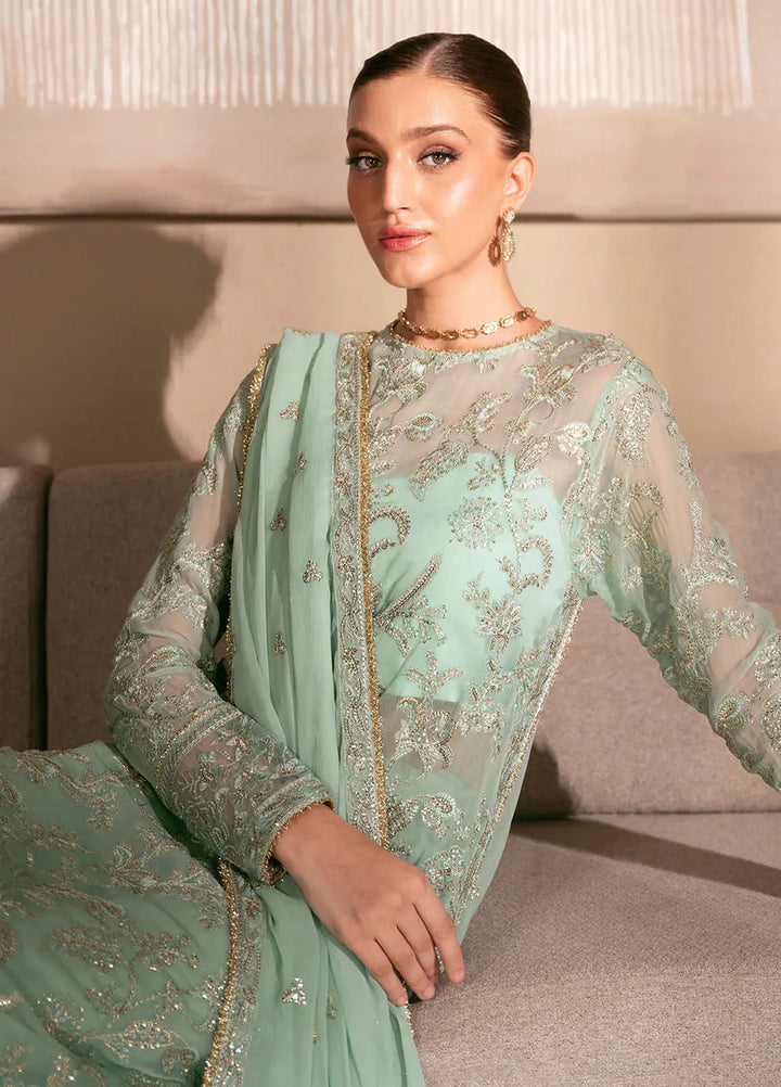 Izel Pret Embroidered Chiffon 3 Piece Suit SLC-008-Nyra