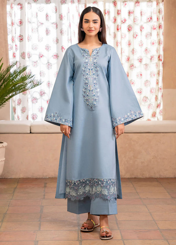 Izel Pret Embroidered Cotton 2 Piece Suit Bea