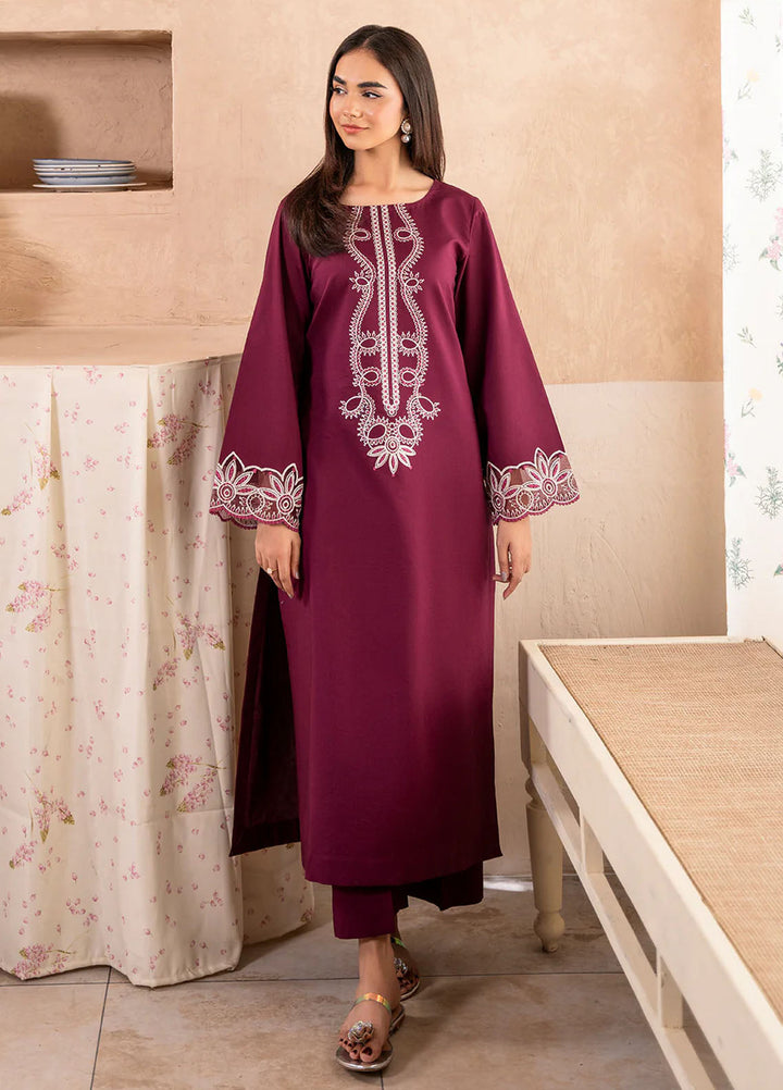 Izel Pret Embroidered Cotton 2 Piece Suit Eden