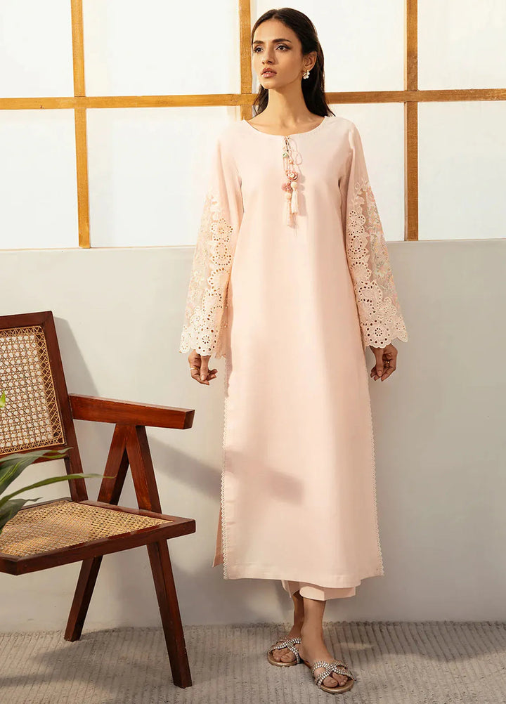 Izel Pret Embroidered Slub Lawn 2 Piece Suit Aurelia