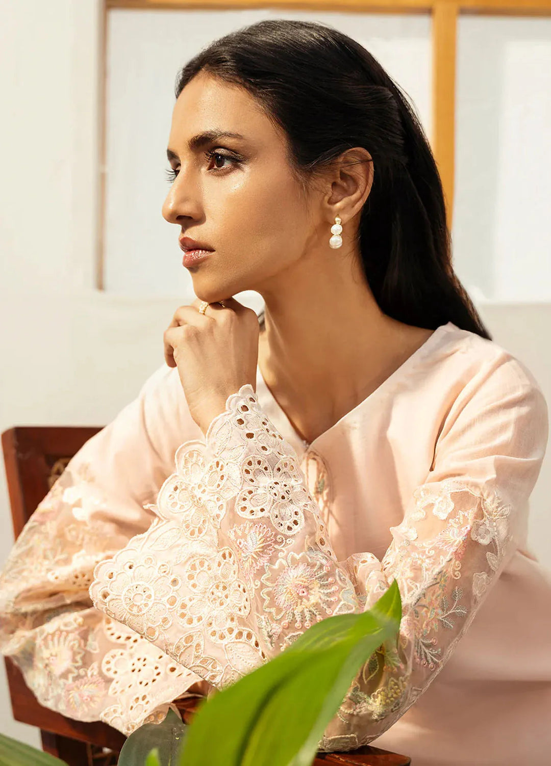 Izel Pret Embroidered Slub Lawn 2 Piece Suit Aurelia