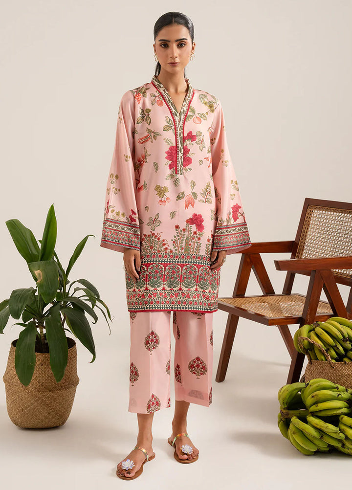Izel Pret Printed Lawn 2 Piece Suit Blush