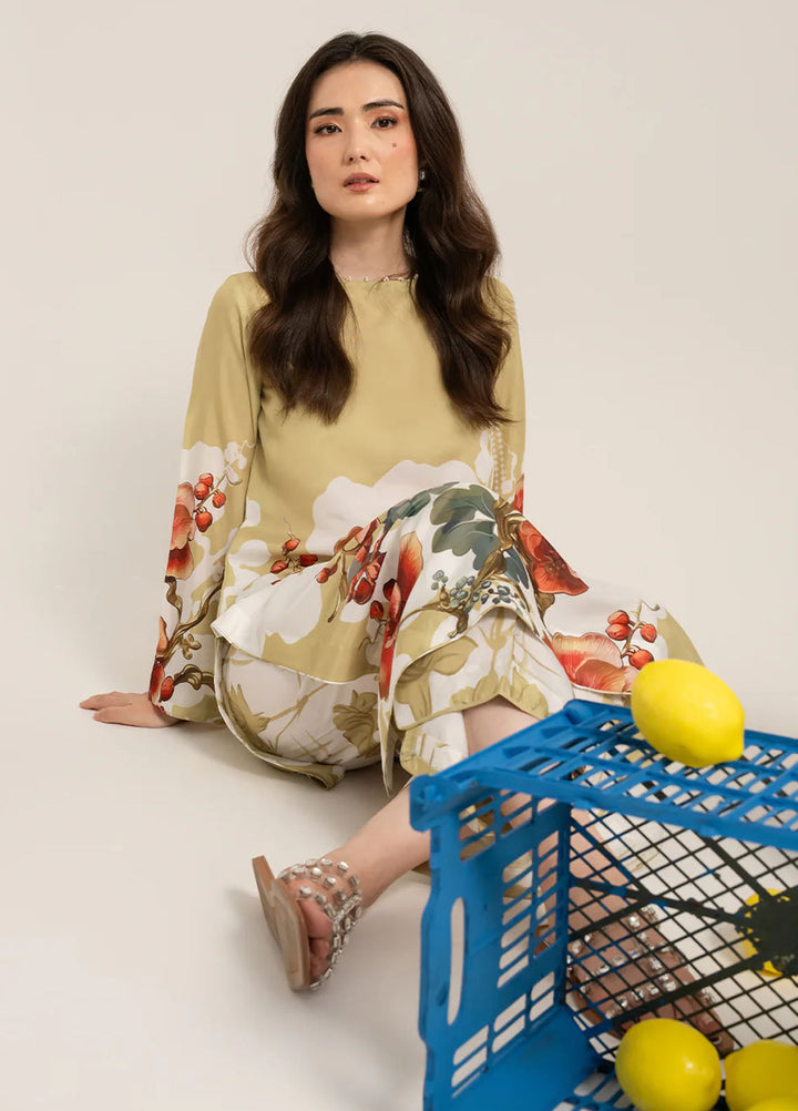 Izel Pret Printed Lawn 2 Piece Suit Drizzle