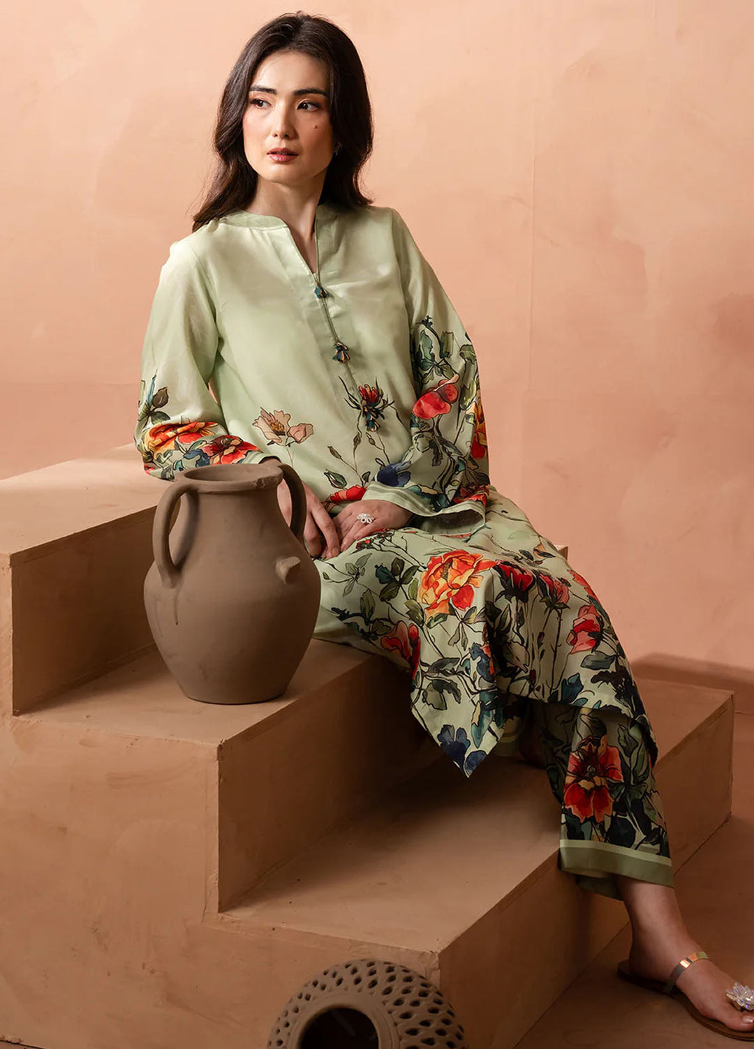 Izel Pret Printed Lawn 2 Piece Suit Flair