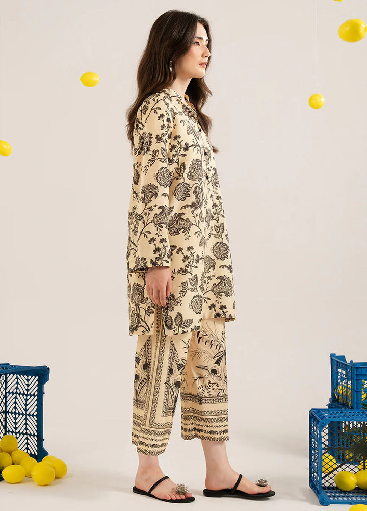 Izel Pret Printed Lawn 2 Piece Suit Glow