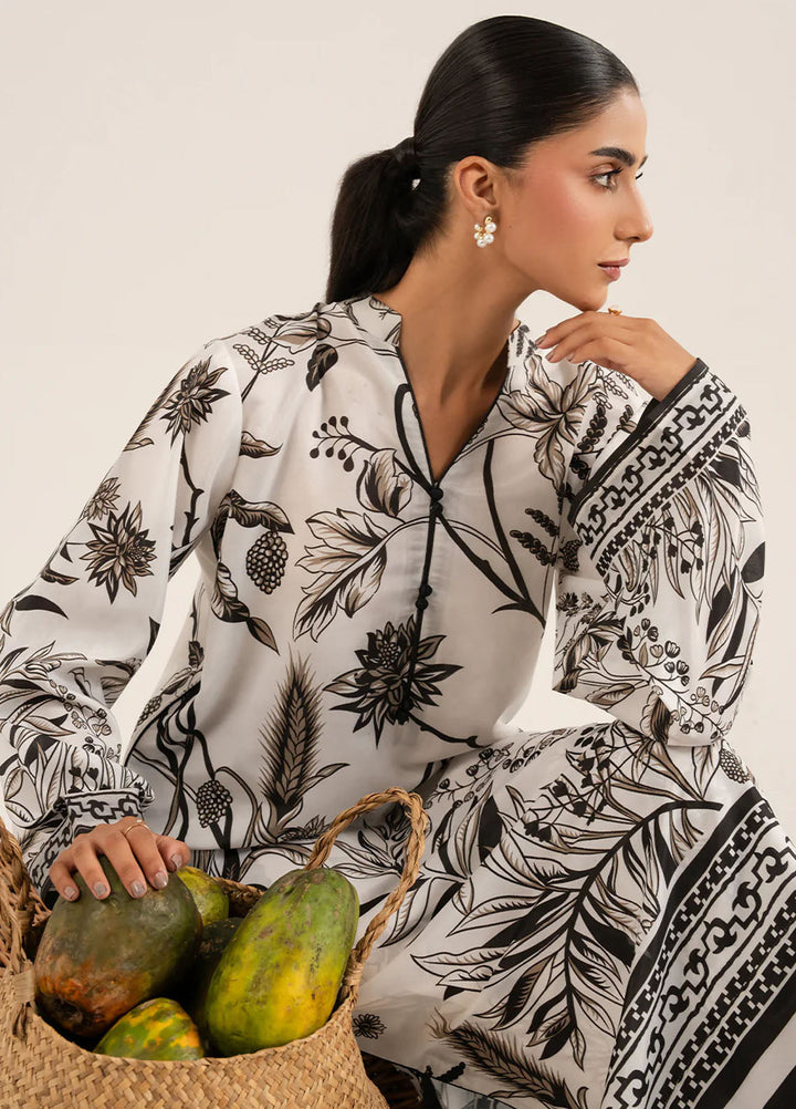 Izel Pret Printed Lawn 2 Piece Suit Sora