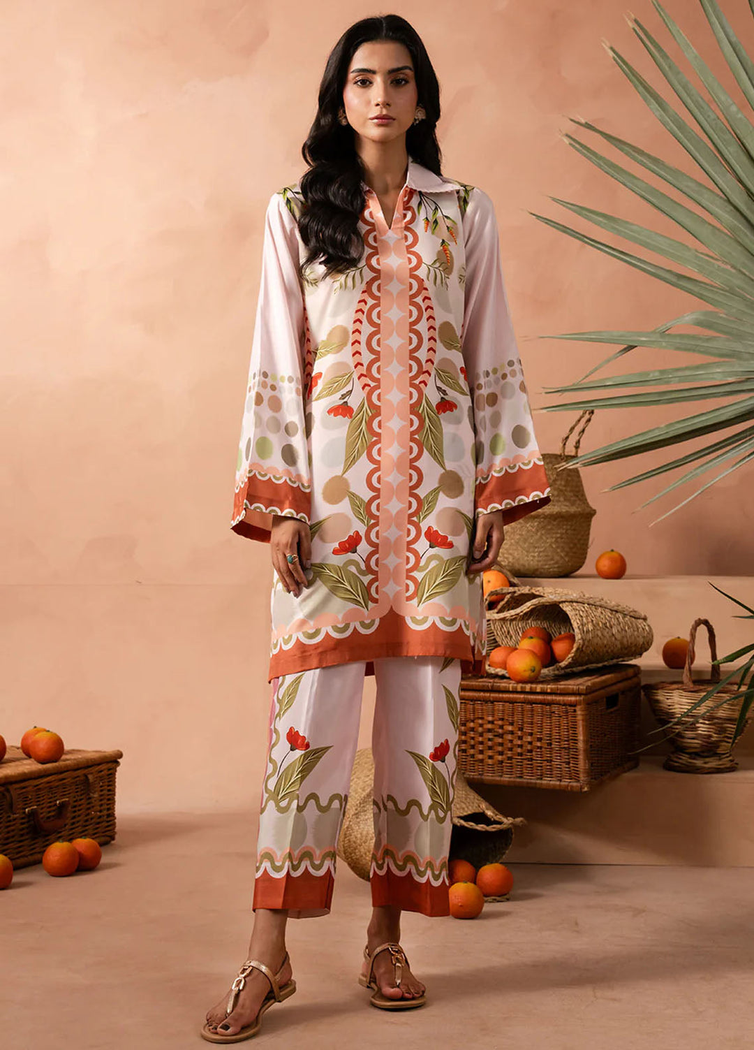 Izel Pret Printed Lawn 2 Piece Suit Zolea