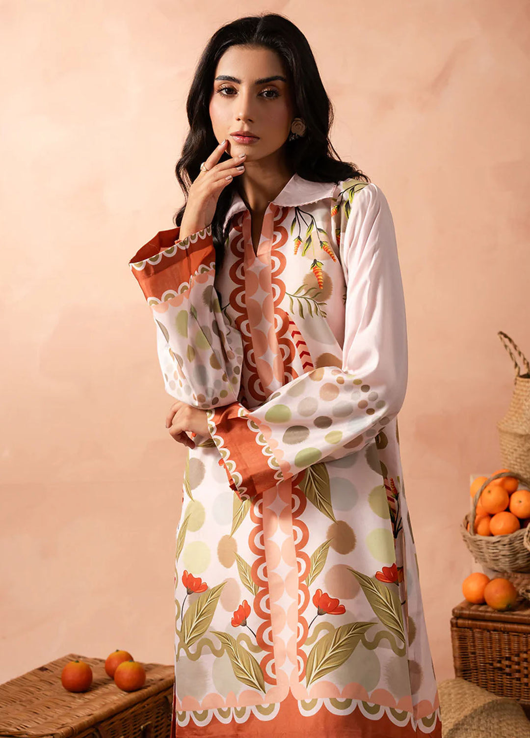 Izel Pret Printed Lawn 2 Piece Suit Zolea