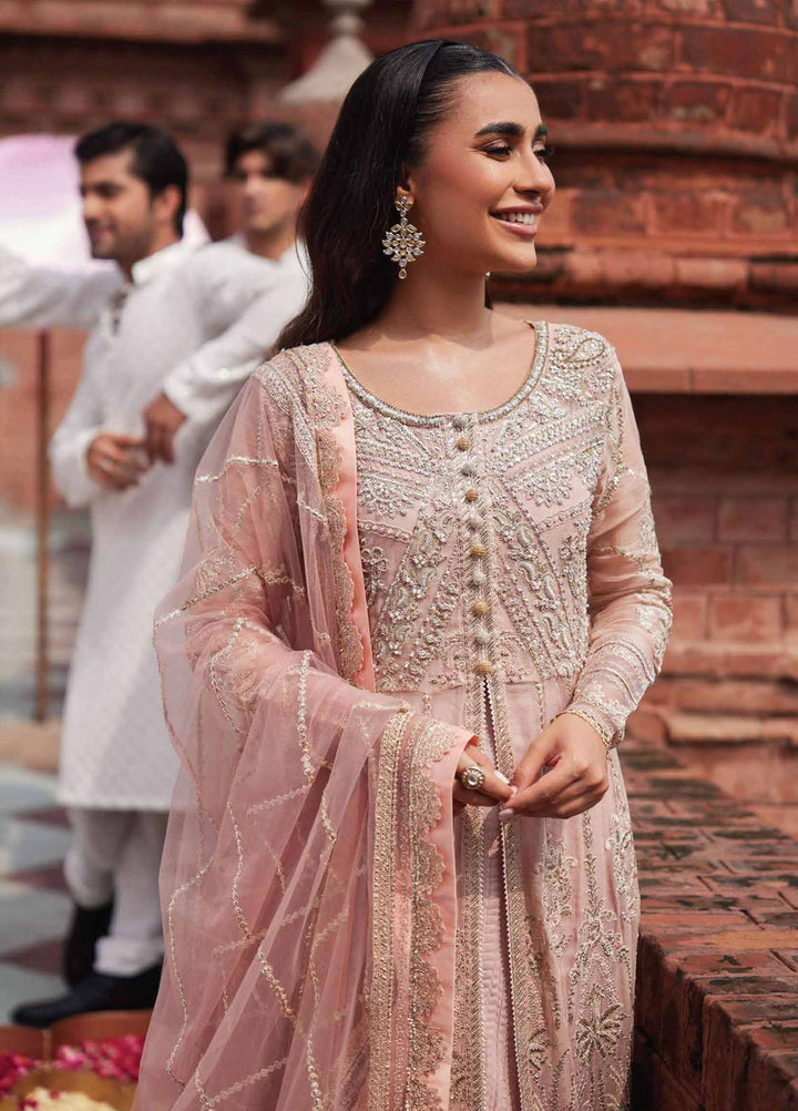Izhar By Mushq Embroidered Chiffon Suits Unstitched 4 Piece MQ23IZ MCH-01 Taneez - Luxury Collection