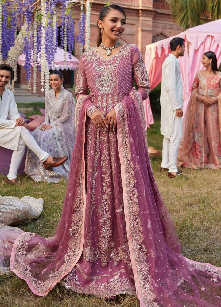 Izhar By Mushq Embroidered Chiffon Suits Unstitched 4 Piece MQ23IZ MCH-02 Hania - Luxury Collection