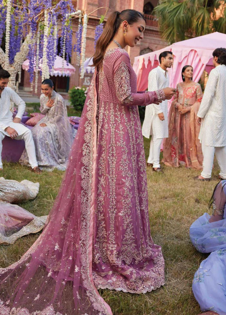 Izhar By Mushq Embroidered Chiffon Suits Unstitched 4 Piece MQ23IZ MCH-02 Hania - Luxury Collection