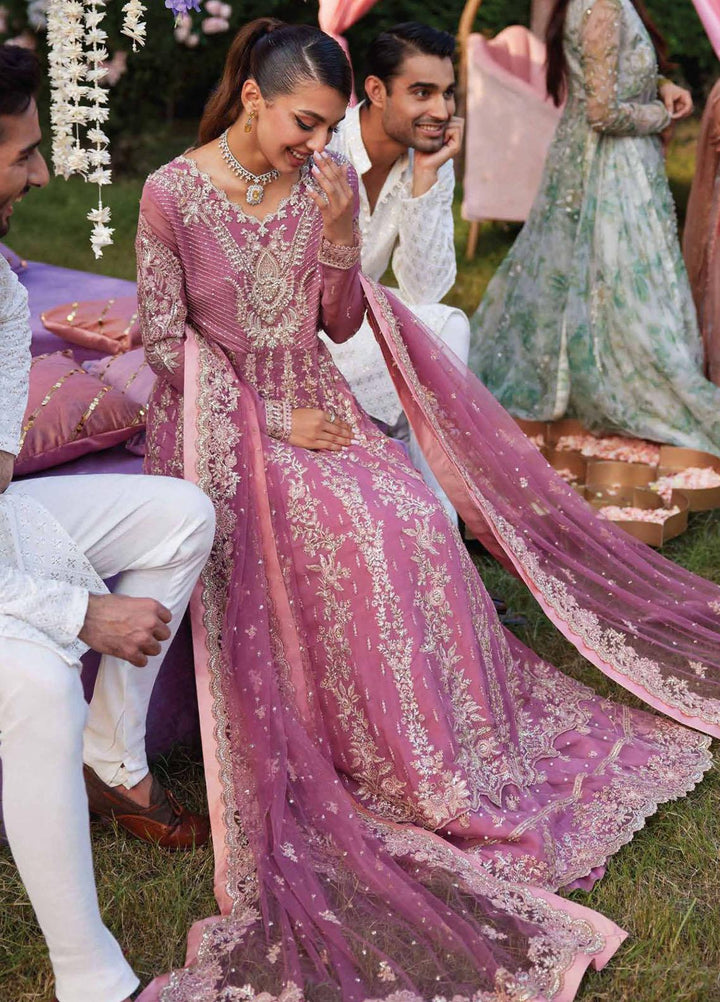 Izhar By Mushq Embroidered Chiffon Suits Unstitched 4 Piece MQ23IZ MCH-02 Hania - Luxury Collection