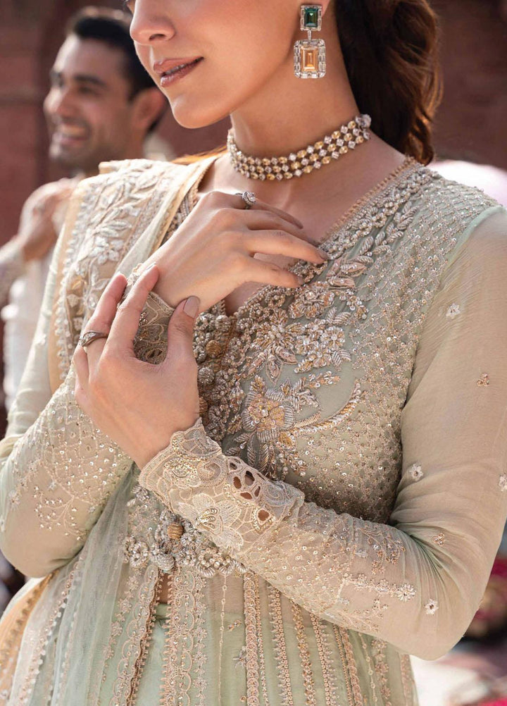 Izhar By Mushq Embroidered Chiffon Suits Unstitched 4 Piece MQ23IZ MCH-03 Shahana - Luxury Collection